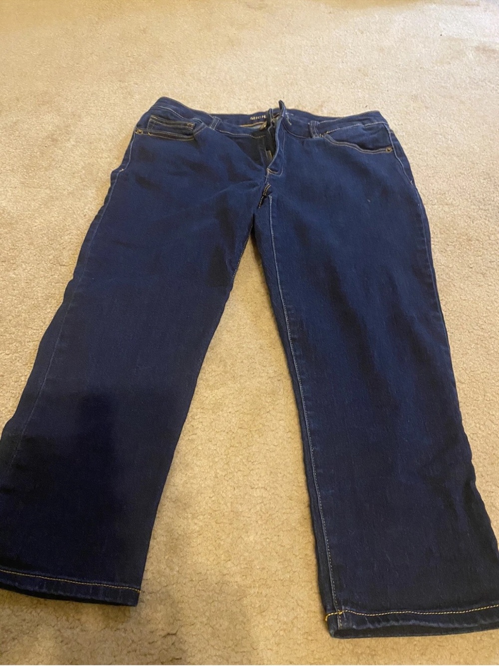 michael kors size 8 jean capris